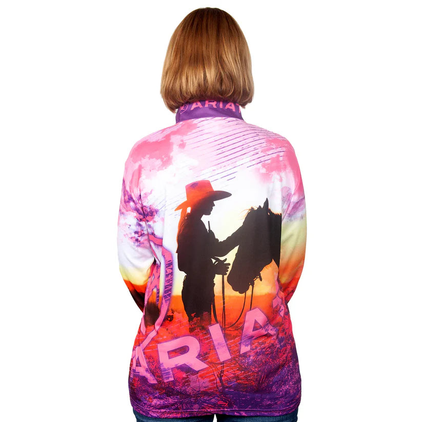 Ariat Wms Fishing Shirt Western - Black Friday Sale