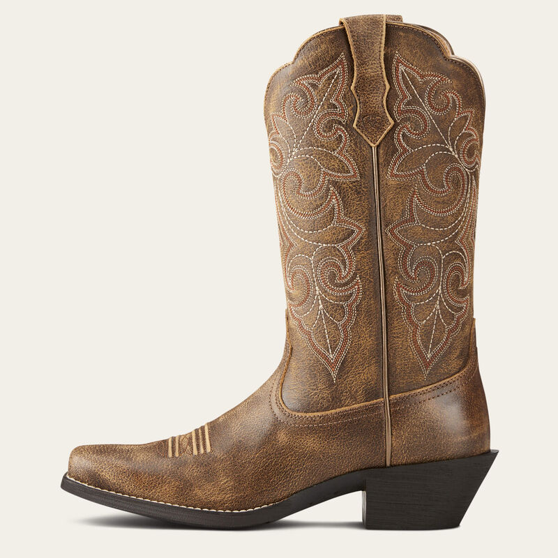 Ariat Wms Round Up Square Toe Vintage Bomber