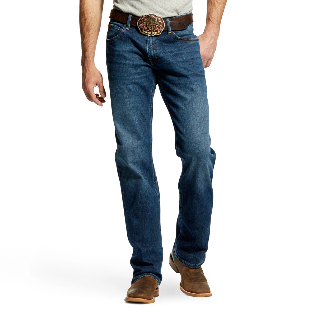 Ariat Mns M4 Stretch Boot Cut Legacy Freeman