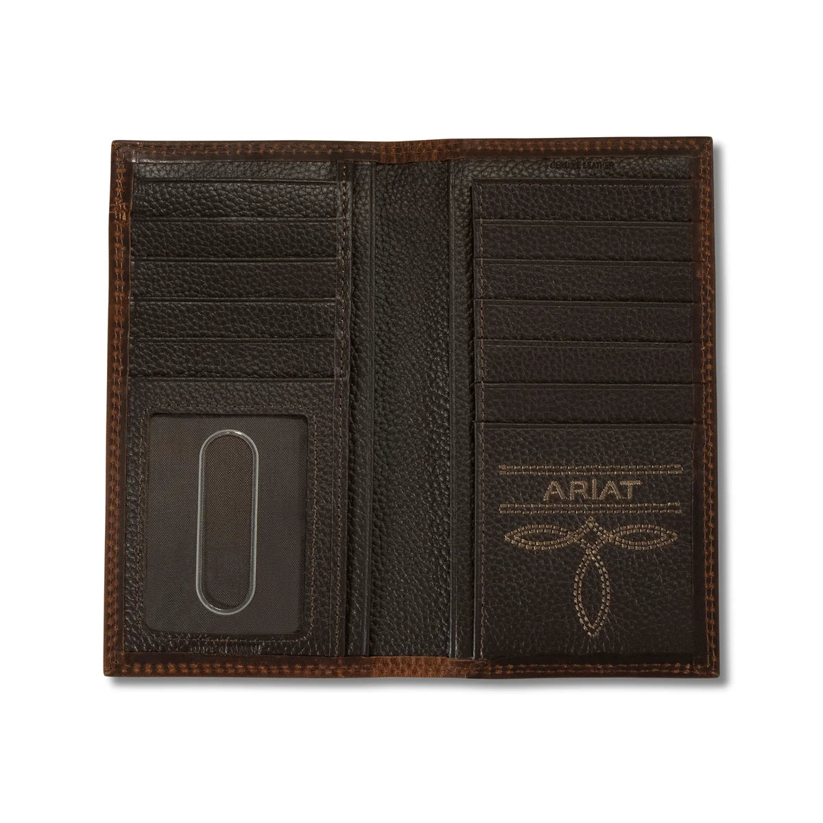 Ariat Mns Contrast Stitch Shield Rodeo Wallet