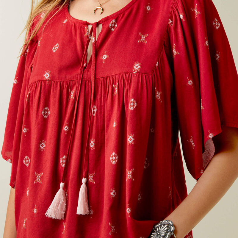 Ariat Wms Star-Spangled Tunic Dobby - Mothers Day Sale