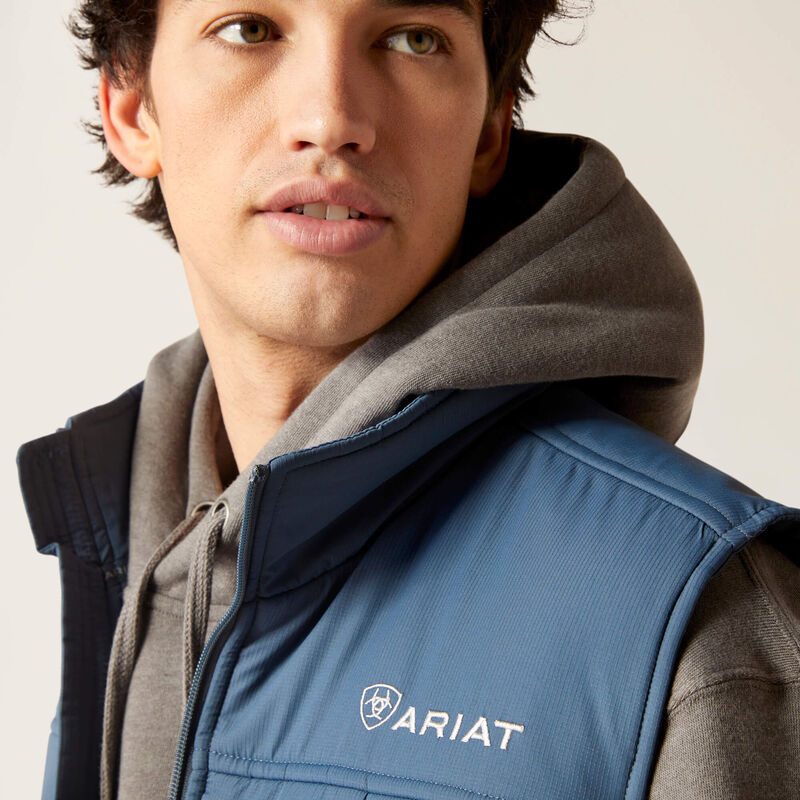 Ariat Mns Crius Insulated Vest Steely