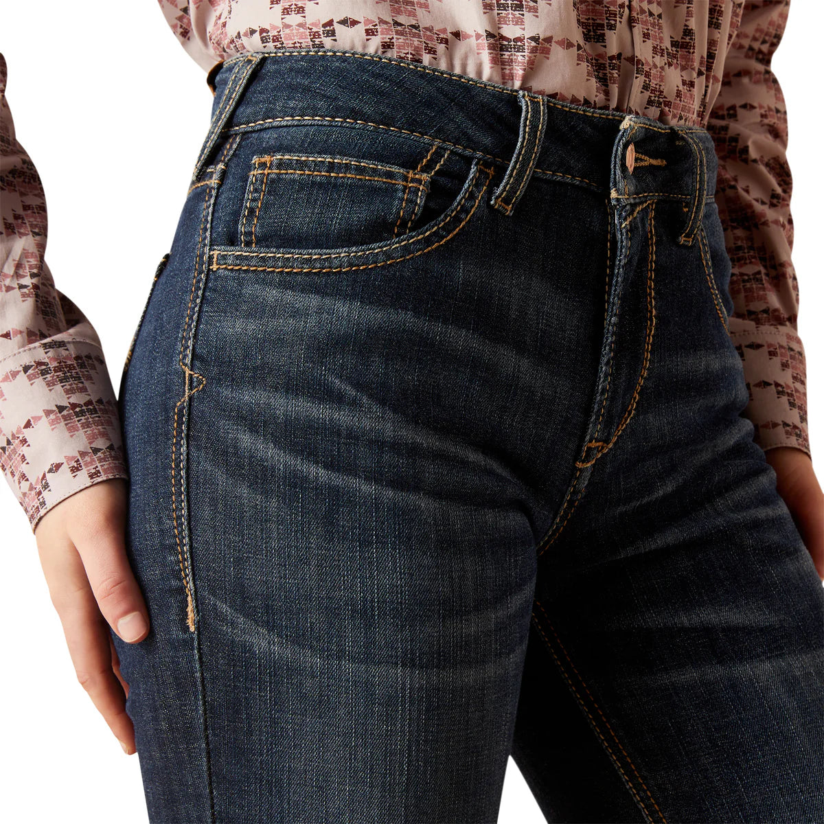 Ariat Wms High Rise Slim Trouser Naz Florida