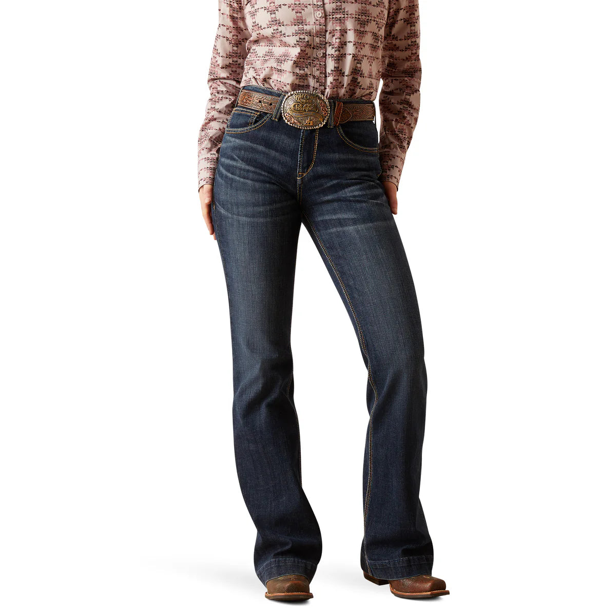 Ariat Wms High Rise Slim Trouser Naz Florida