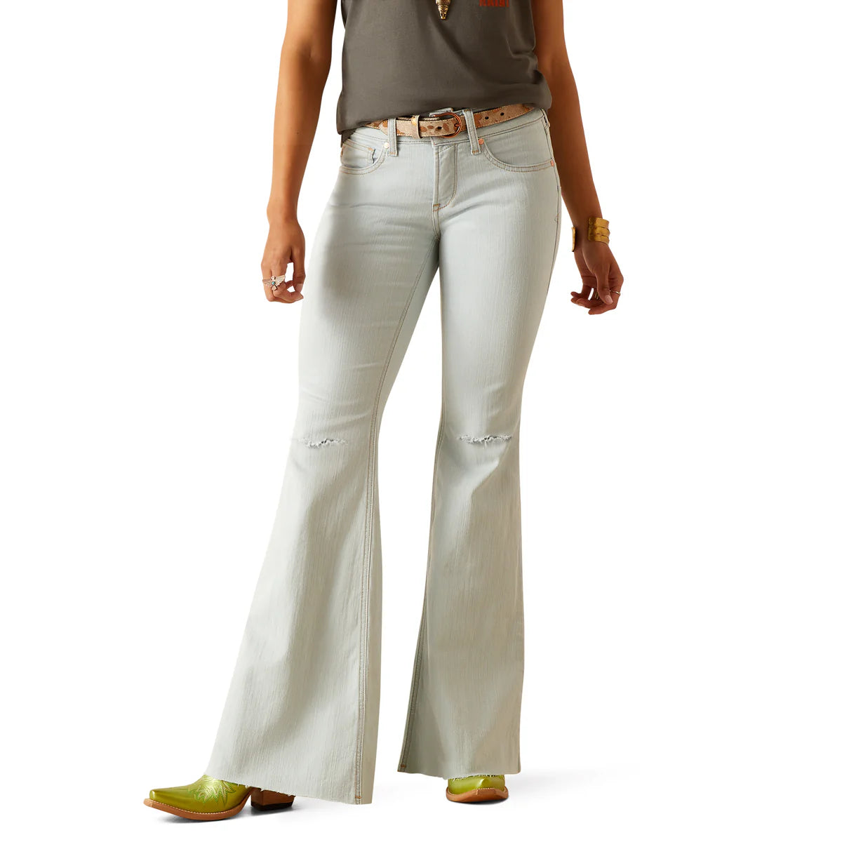 Ariat Wms Perfect Rise Flare Ophelia Ice - EOFY Sale