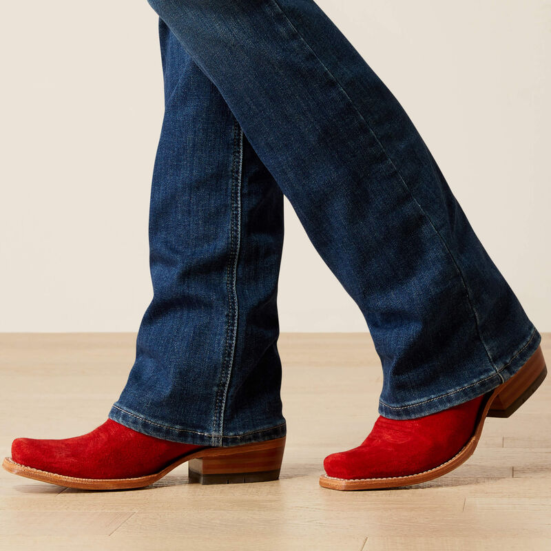 Ariat Wms High Rise Boot Cut Lydia Portland - Christmas Sale