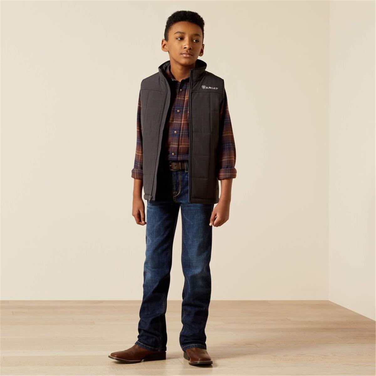 Ariat Bys Crius Vest Phantom Heather