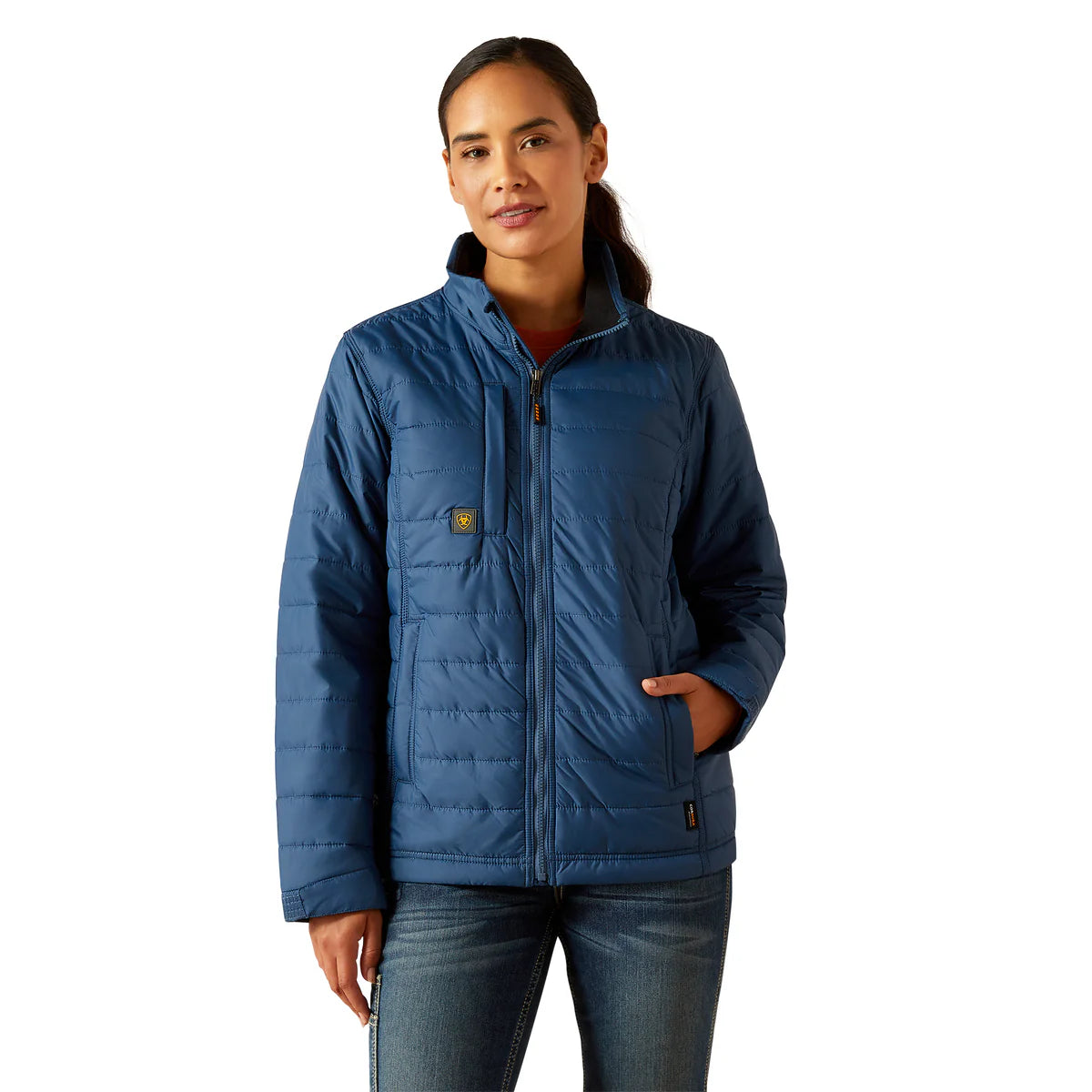 Ariat Wms Rebar Cordura Ripstop Lightweight Insulated Jacket Ensign Blue