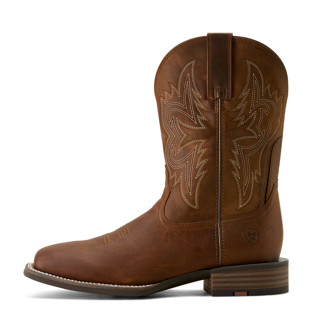 Ariat Mens Western Big Rig Distressed Brown