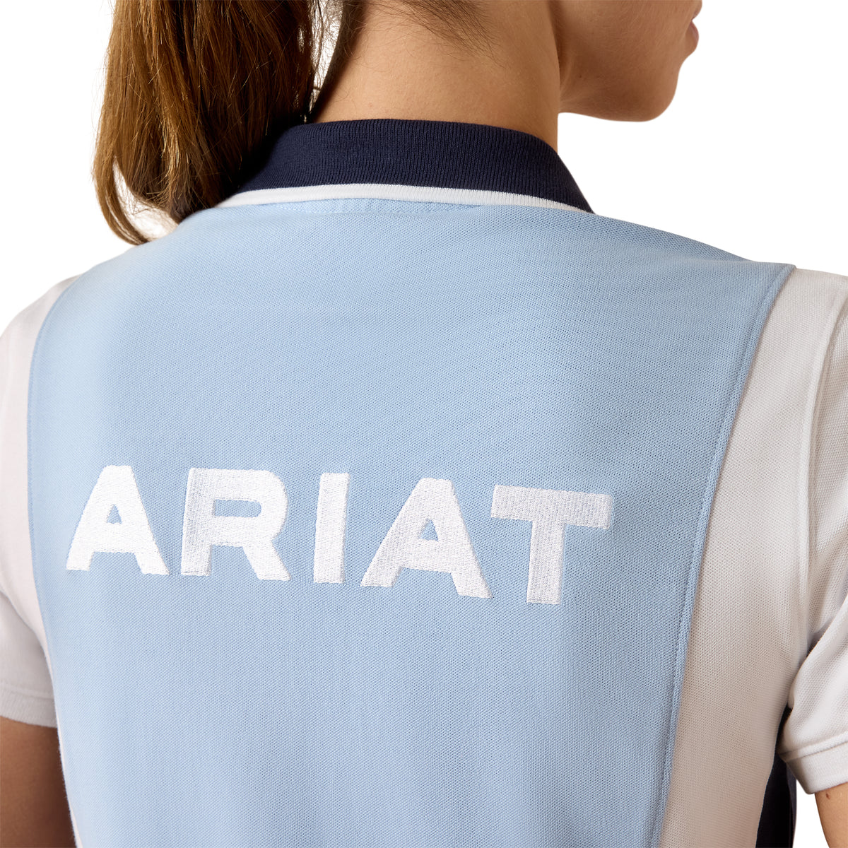 Ariat Wms Taryn SS Polo St Tropez/White