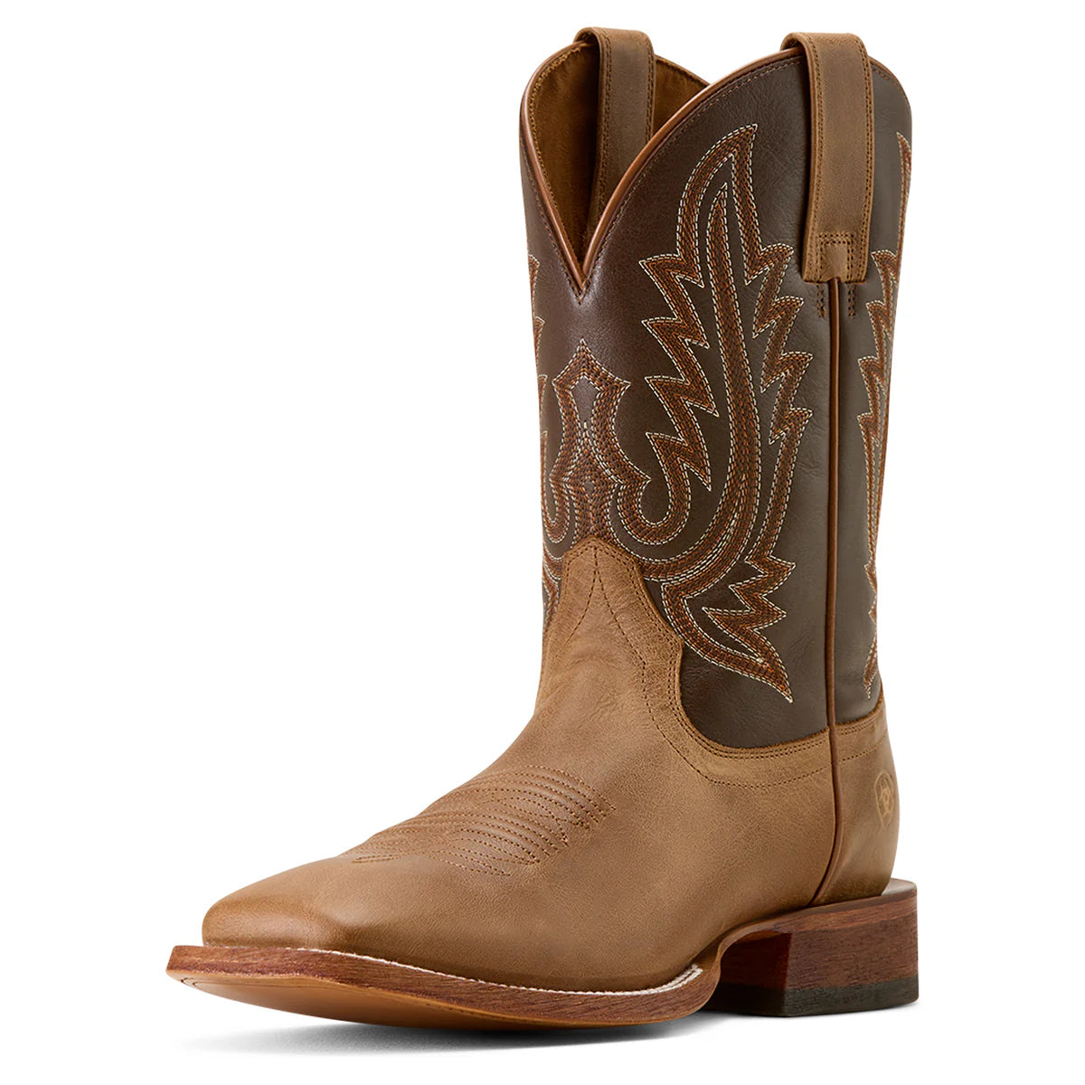 Ariat Mns County Roads WST Wheat Tan/Santa Fe Brown