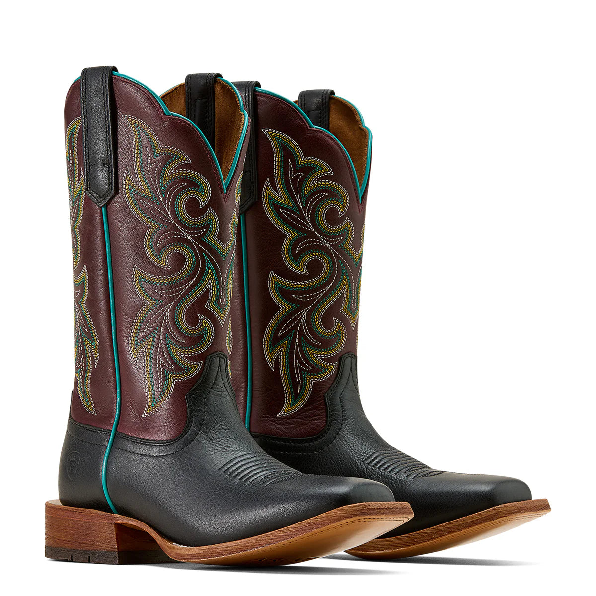 Ariat Wms County Lane WST Basic Black/Deep Purple