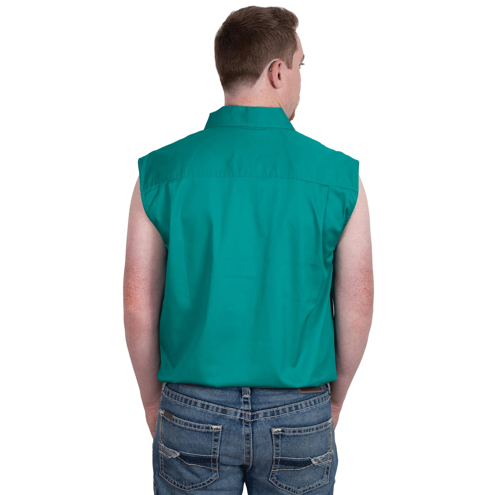 Just Country Mns Jack Sleeveless Workshirt - Workshirt Sale