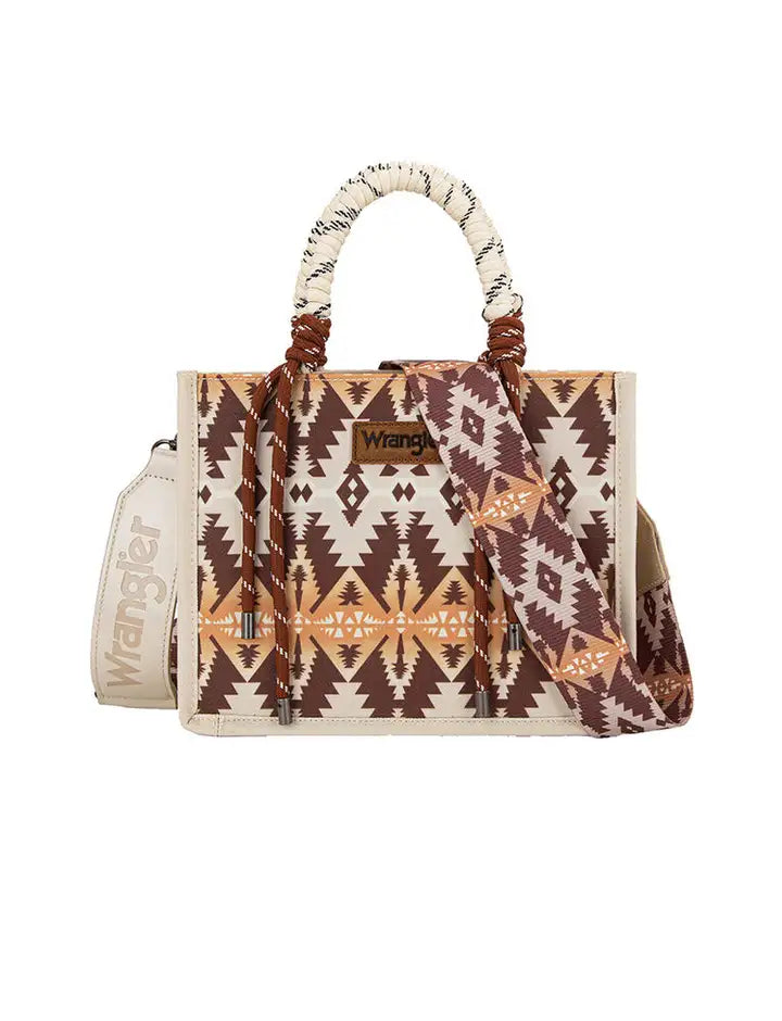 Wrangler Southwestern Rope Handle Bag
