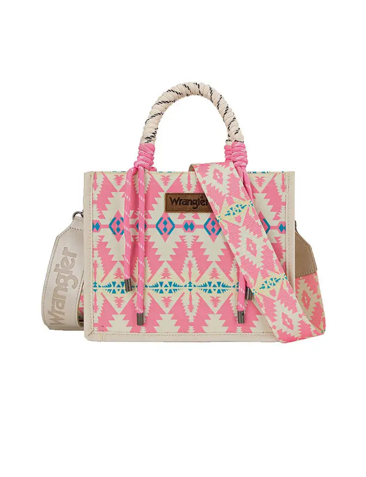 Wrangler Southwestern Rope Handle Bag
