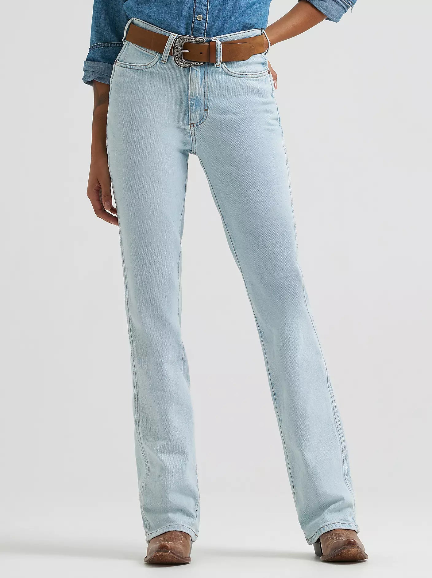 Wrangler Wmns Retro Bailey High Rise Bootcut Jean