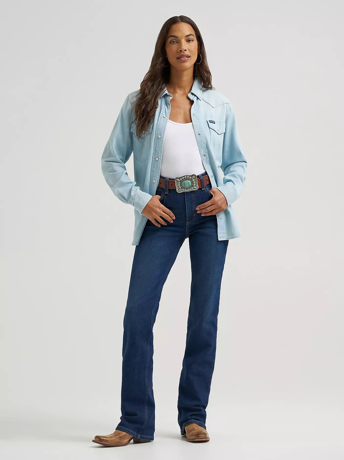 Wrangler Wms Rodeo High Rise Boot Cut