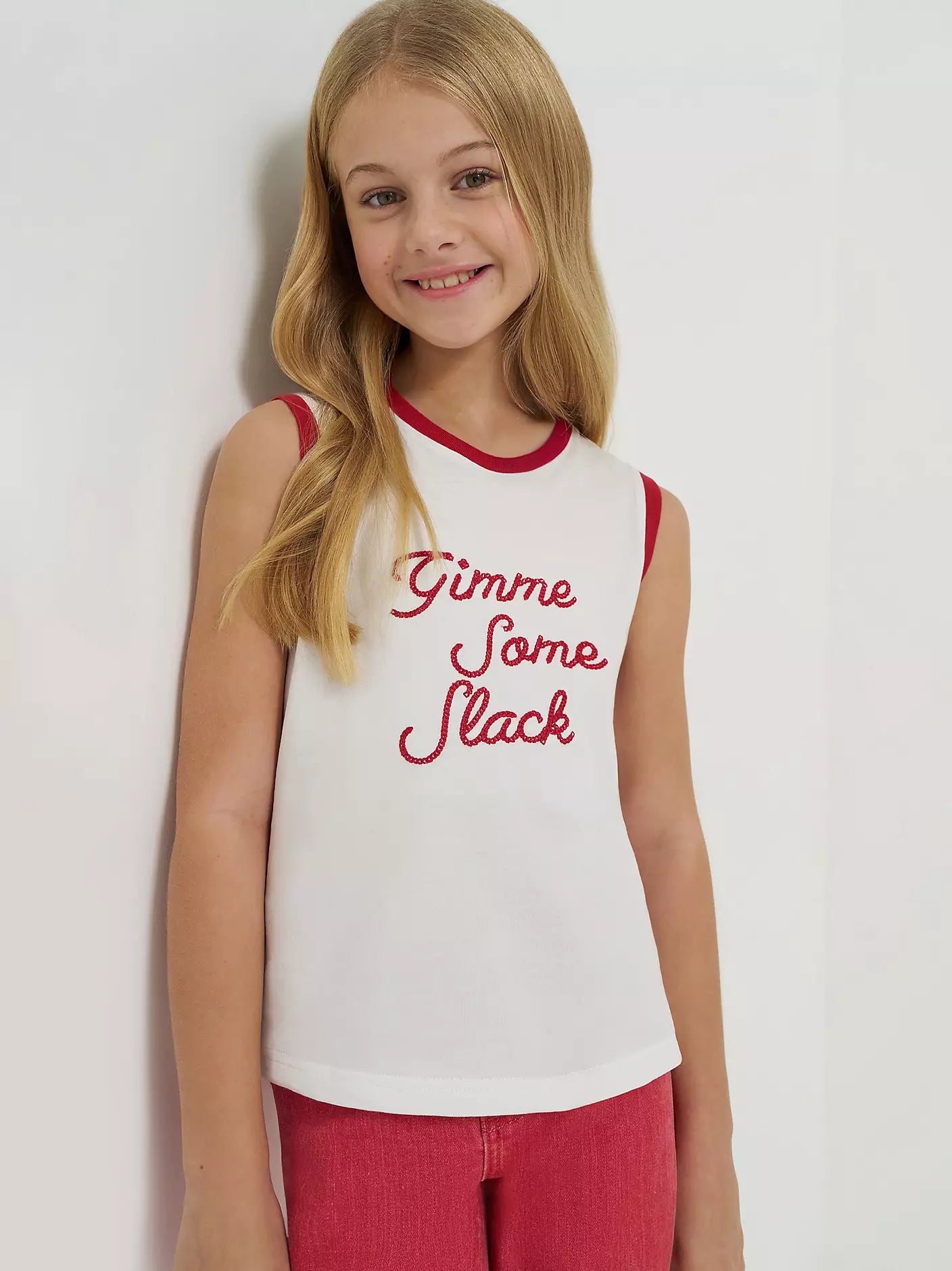 Wrangler X Lainey Wilson Girls Gimme Some Slack Tank