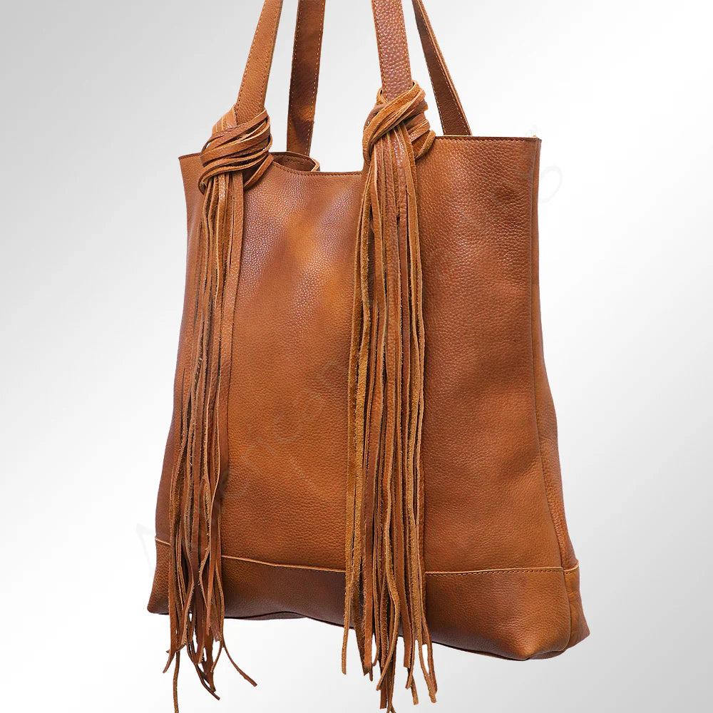 American Darling Leather Western Tote