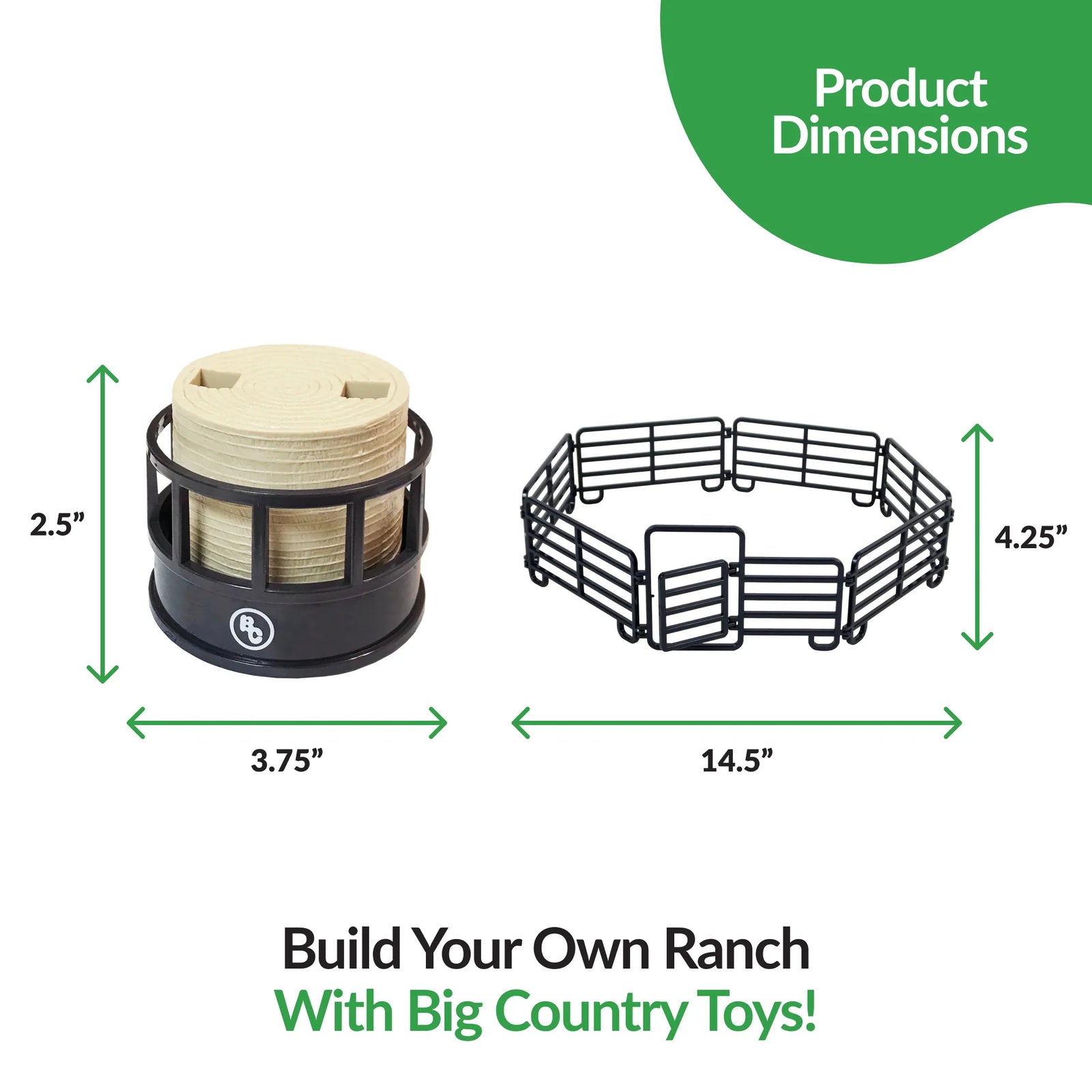 Big Country Toys - Small Ranch Set - 12 Pc