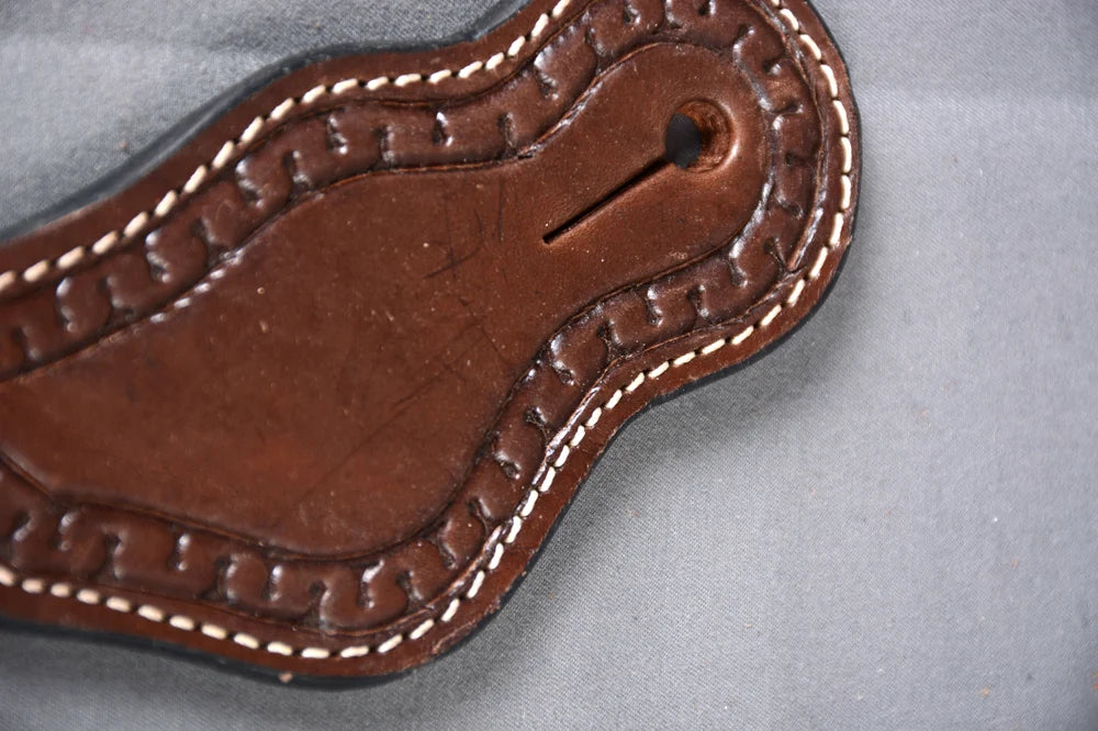 Bar H Equine Western Leather Spur Straps