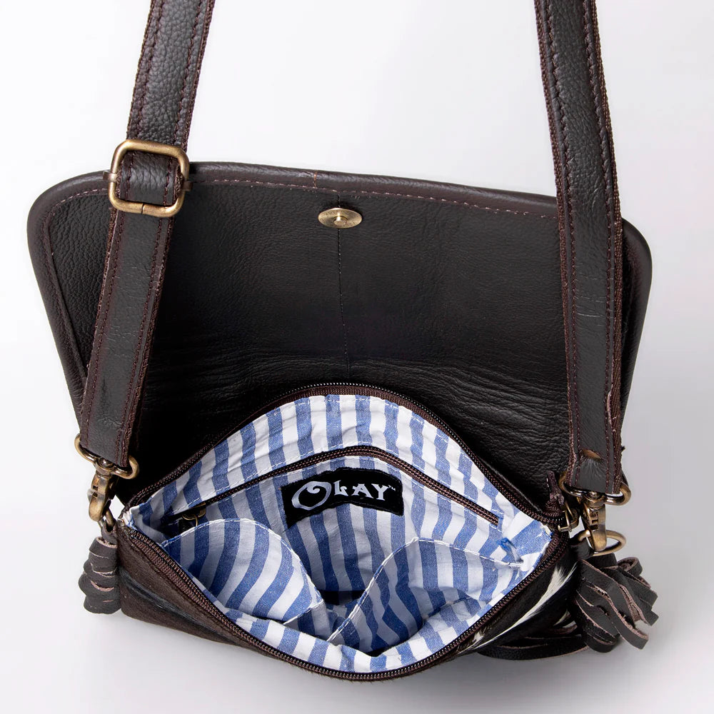 Ohlay Clutch Fringe Handbag