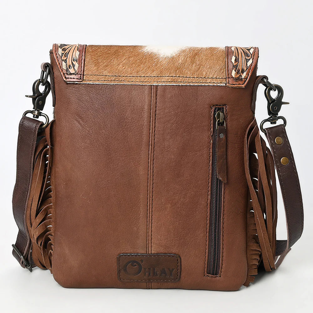 Ohlay Cowhide Messenger Bag