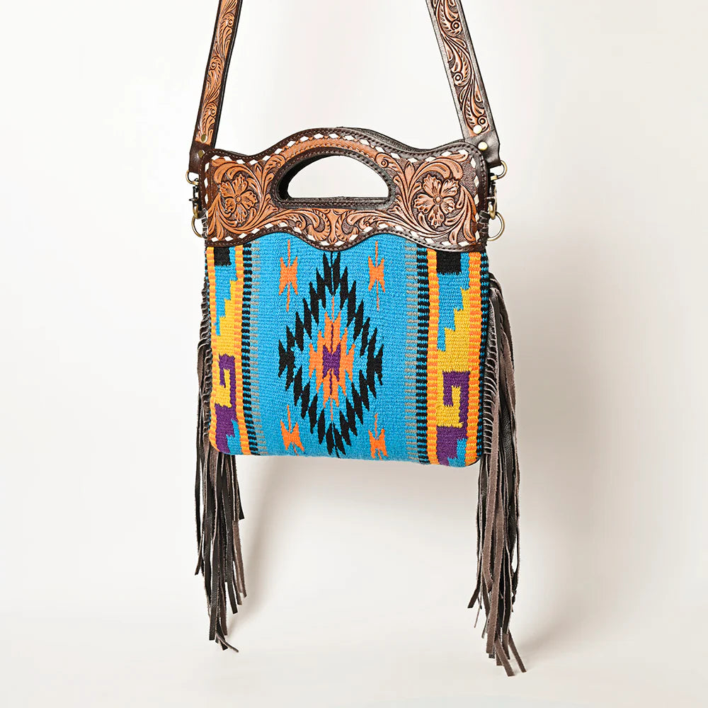 Ohlay Saddle Blanket Fringe Bag - EOFY Sale