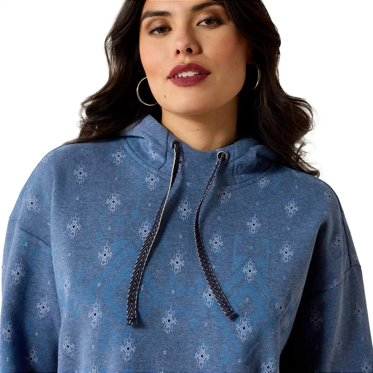 Ariat Wms Essential Hoodie Blue Heather