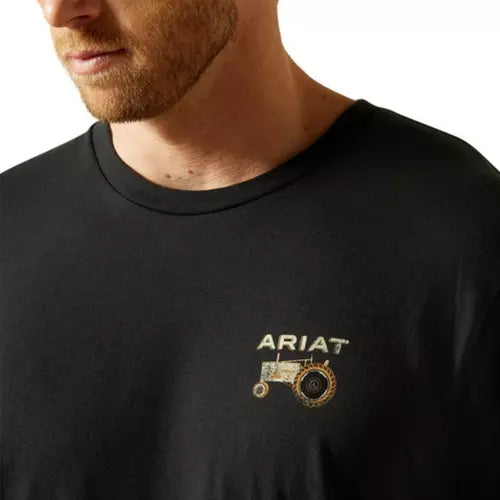 Ariat Mns Gramps Tractor SS Tee Black