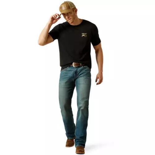 Ariat Mns Gramps Tractor SS Tee Black