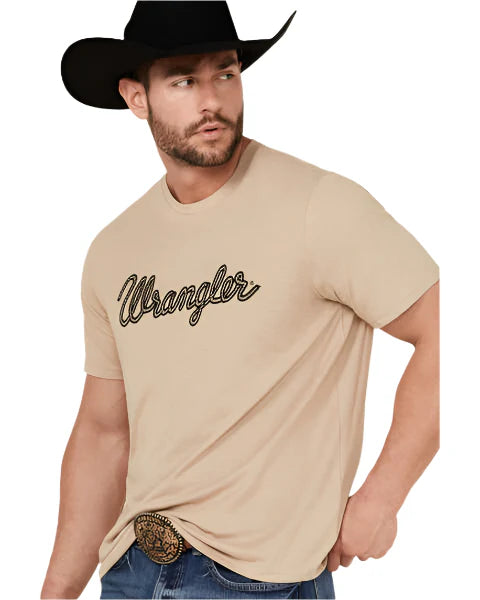 Wrangler Mns Rope Logo Short Sleeve Graphic T Shirt - EOFY Sale