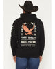 Ariat Mns Eagle Large Hoodie Black - Winter 26