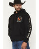 Ariat Mns Eagle Large Hoodie Black - Winter 26