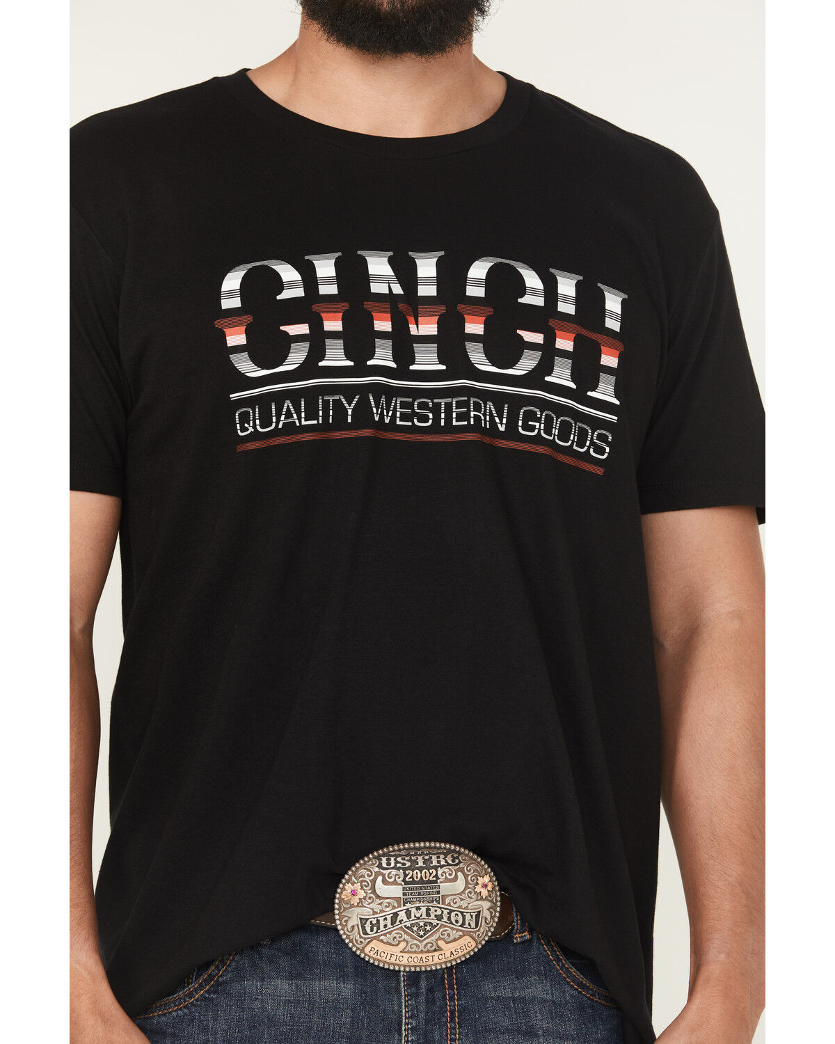 Cinch Mens Quality Western Goods Short Sleeve Graphic T Shirt