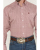 Cinch Mens Medallion Print Long Sleeve Button Down Western Shirt