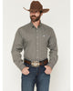 Cinch Mens Geo Print Long Sleeve Button Down Shirt