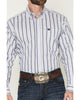 Cinch Mens Vertical Striped Long Sleeve Button Down Long Sleeve Shirt