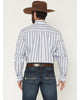 Cinch Mens Vertical Striped Long Sleeve Button Down Long Sleeve Shirt
