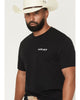 Ariat Mns Stipple Steer SS Tee Black