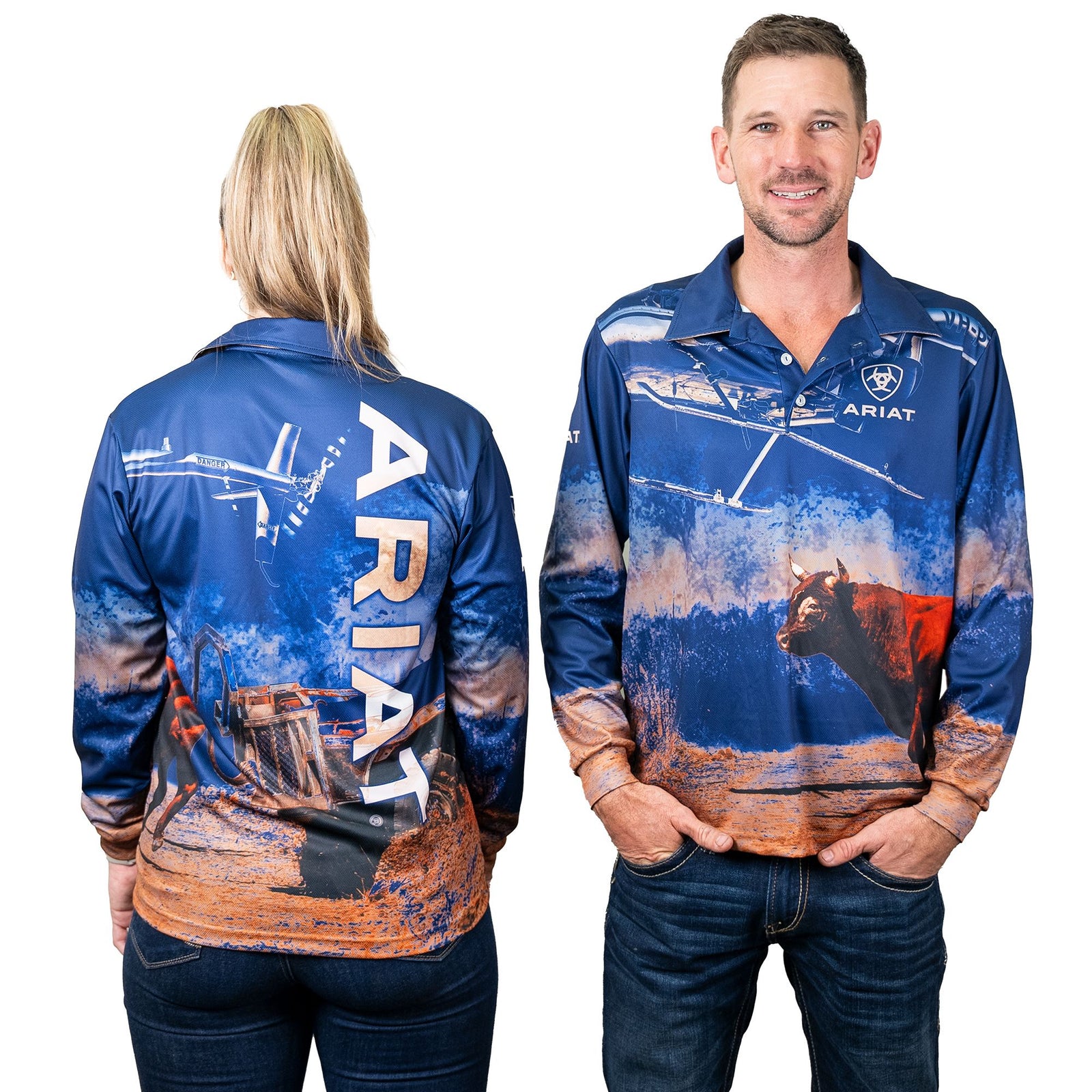 Ariat Uni Fishing Shirt Bullcatcher