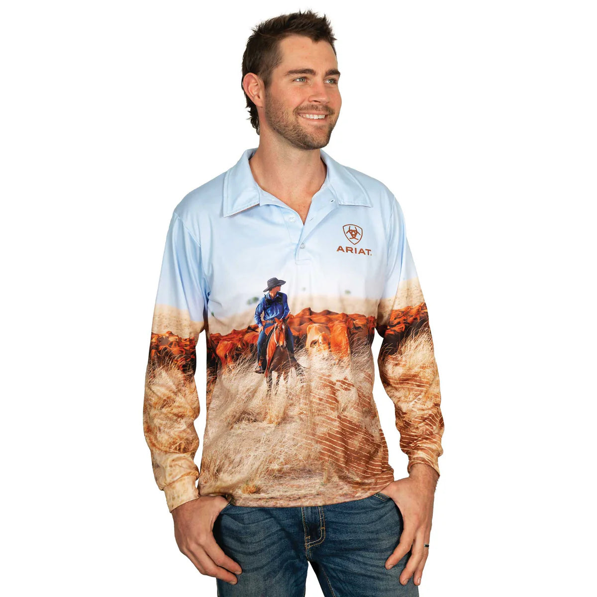 Ariat Unisex Fishing Shirt Cattleman