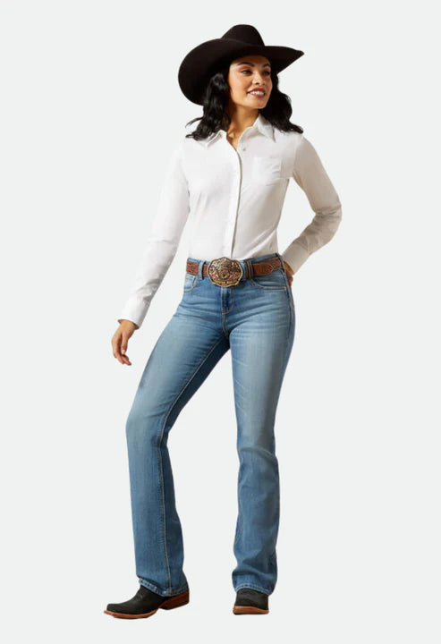 Ariat Wms High Rise Boot Cut Rowyn Challis - Summer Clearance
