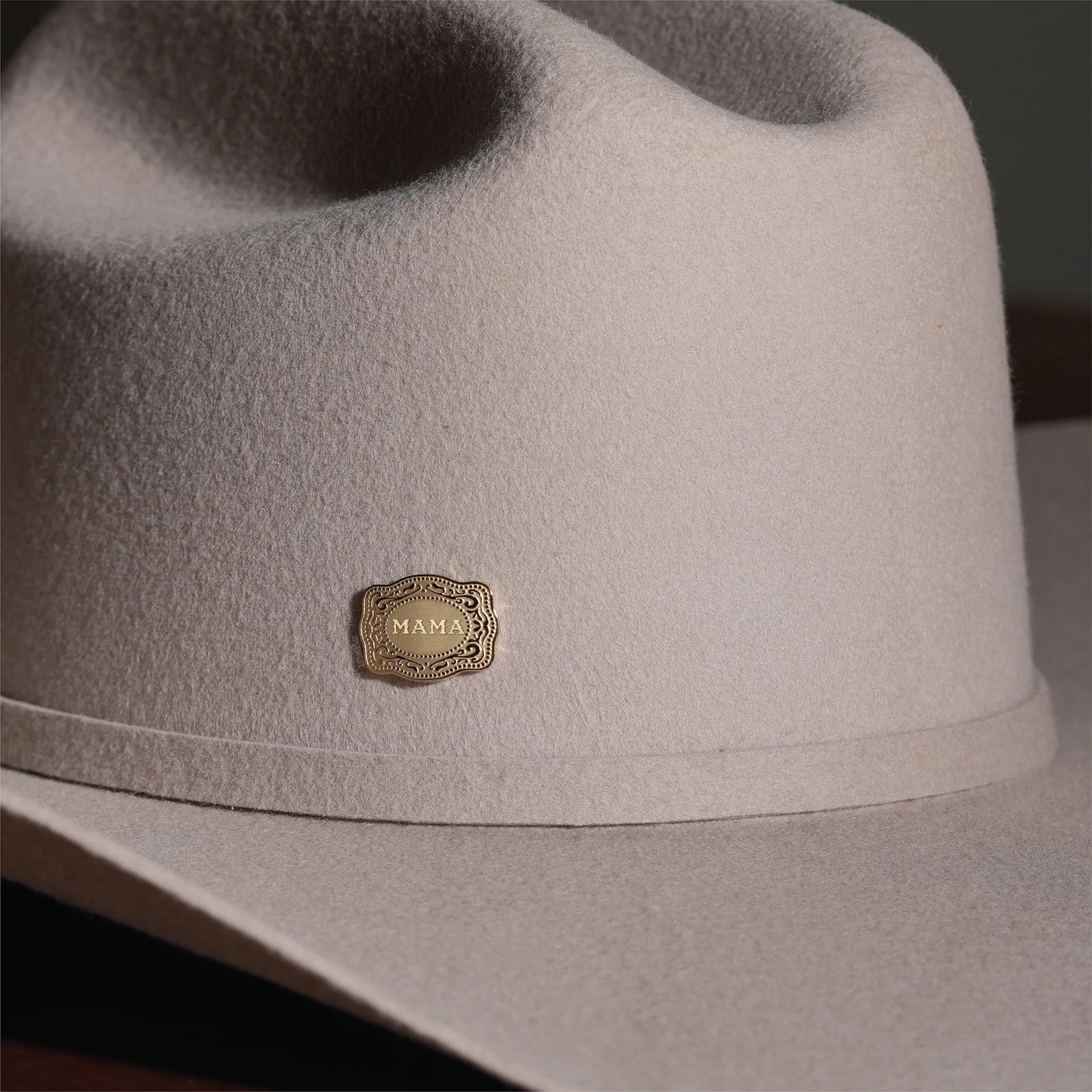 Spur West Mini Belt Buckle Hatpin - Mama