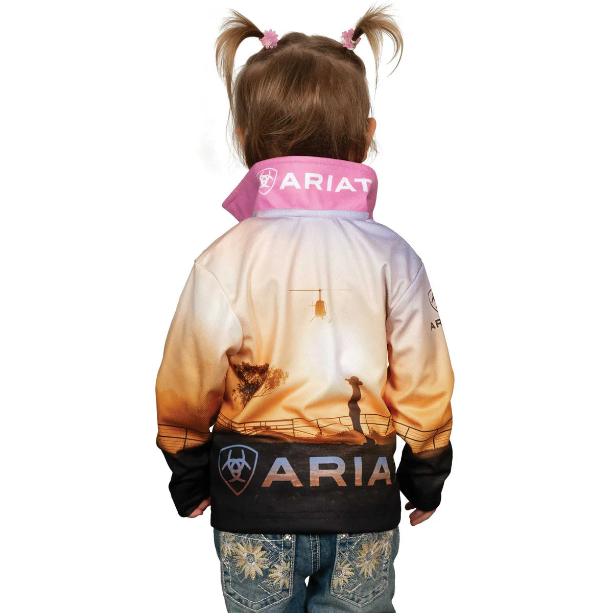 Ariat Kids Fishing Shirt Outback Cowgirl