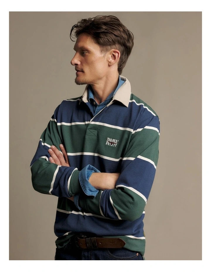 RM Williams Balmain Stripe Rugby
