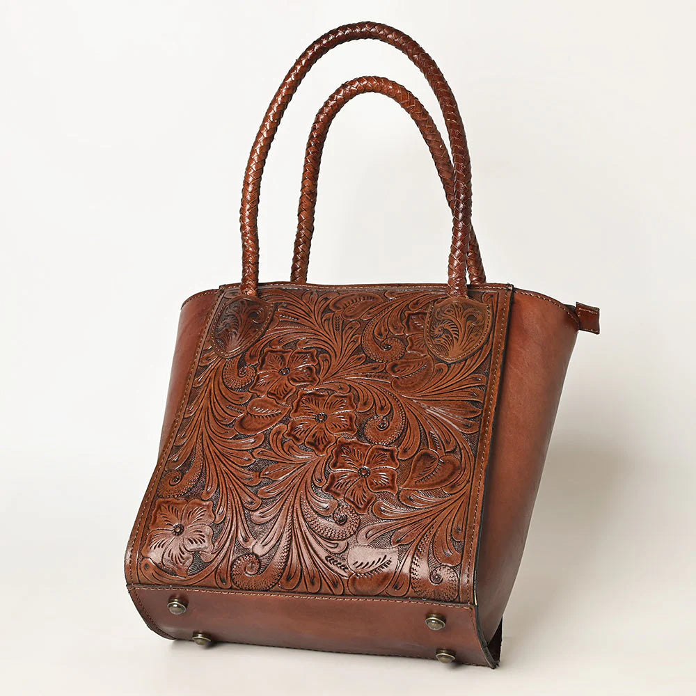 Ohlay Tote Genuine Leather Western Bag