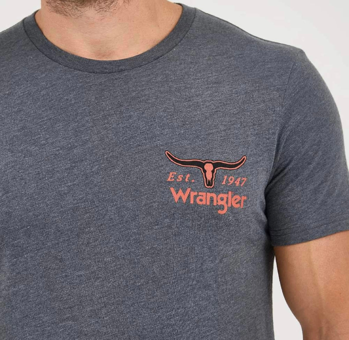 Wrangler Mens Graphic Knit SS T Shirt