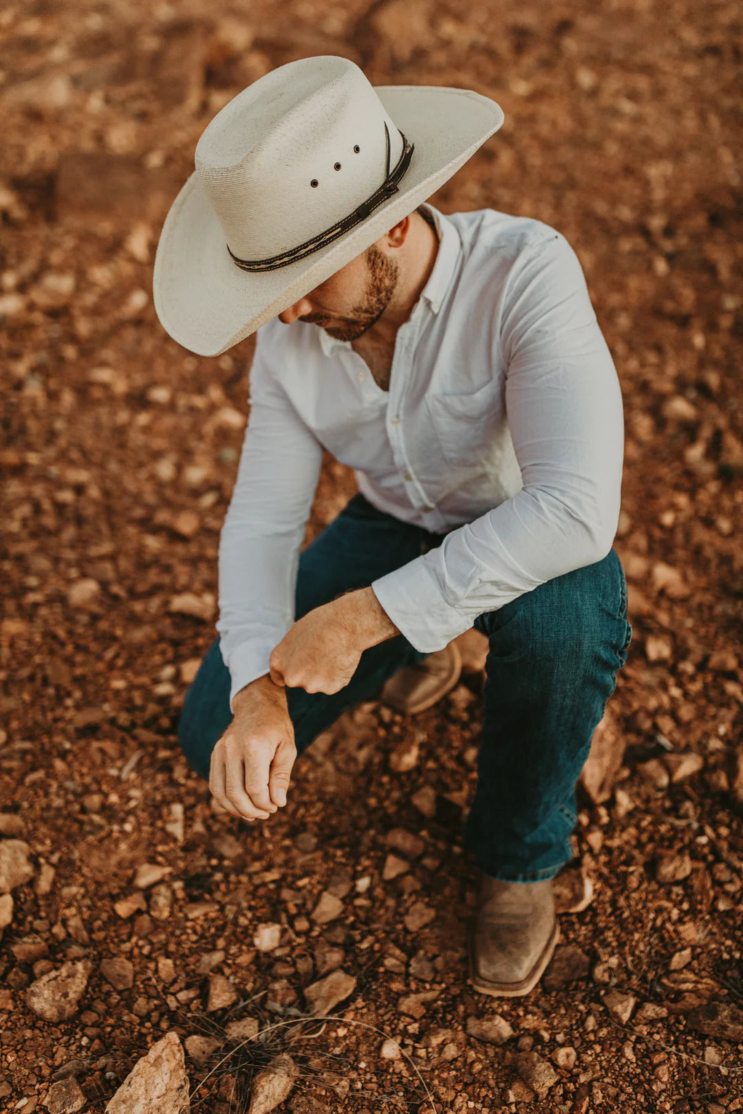 Stetson Square Straw