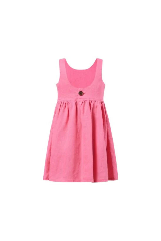 Pilbara Girls Linen Sundress
